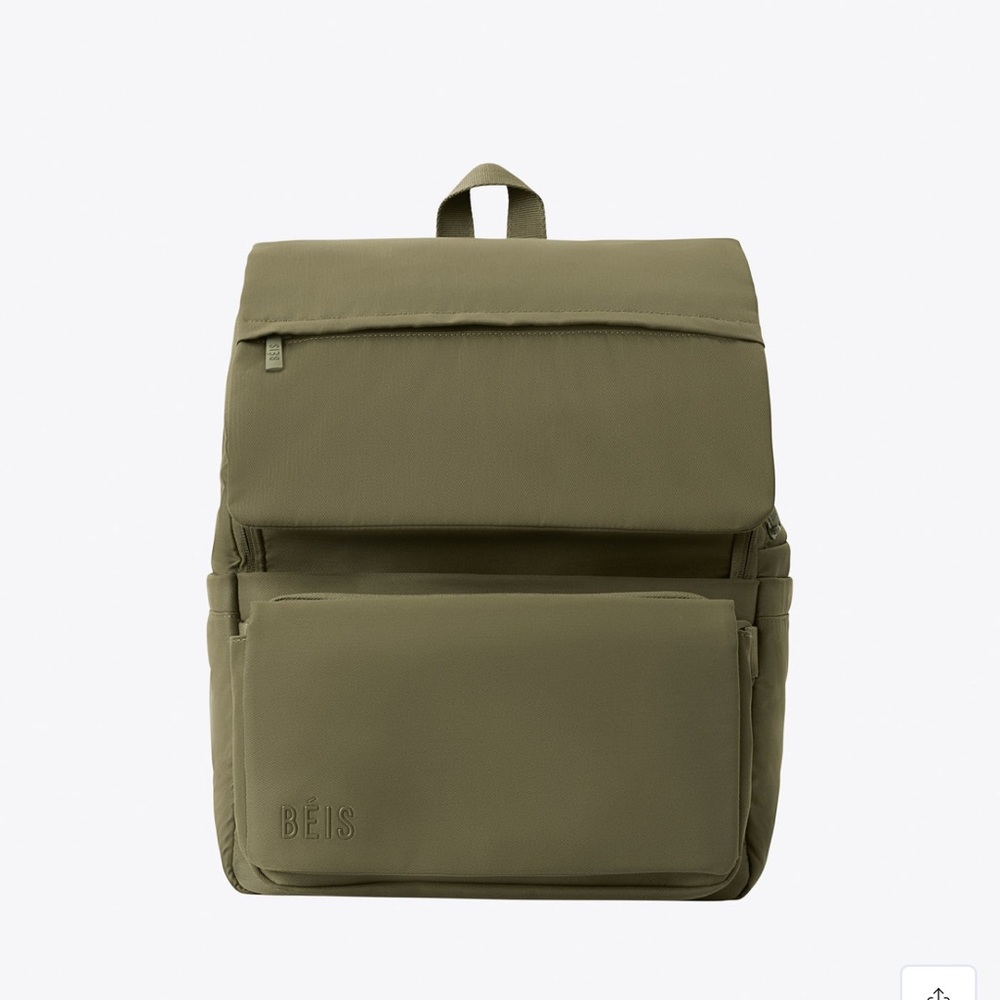 BEIS The Ultimate Diaper Backpack in Olive